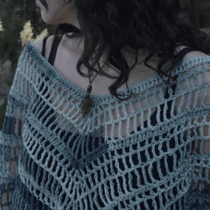 Four-Point Crochet Poncho - 3 - Atryk